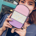 Kids purpleTravel Bag Girls lovely purse ice pop shape adult purse lady